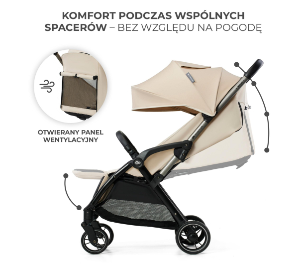 Kinderkraft Apino Dune Beige - 1227339 - zdjęcie 6